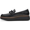 Clarks Zylah May Womens Black Leather, 6