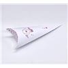 Generico Cono Coni portaconfetti da 19 cm Porta Confetti per bomboniere celebrazioni ricordo Evento Varie tipologie bomboniera portariso per Riso e dolcetti (Balloon Rosa, 20 Pezzi)