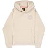 Alpha Industries Logo Hoodie Back Print Felpa con Cappuccio, Organic Beige, S Uomo