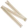 Aerzetix - Set di 8 Cerniere Lampo a Spirale separabili da 80 cm N°5 con cursore - Metallo Nylon Poliestere - Cucitura e Riparazione creazioni Tessili - Colore Beige Chiaro