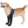 COODEO Calzini Anti-licking per Zampe di Cane, Protettori con Suolo Antiscivolo per Ferite, Stivali Impermeabili Anti-licking e Protezione Post-Operatoria (Blu, 3XL)