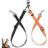 MALOUSUN Guinzaglio doppio per 2 cani, 58 cm fino a 88 cm, guinzaglio regolabile, doppio guinzaglio per cani di piccola taglia, leggero, non groviglio, guinzaglio girevole a 360°, guinzaglio da trekking per