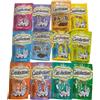 Generico Snack per gatti adulti e cuccioli fagottini ripieni Catisfactions bustine da 60 grammi l'una mix GUSTI ASSORTITI. (6)