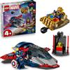 LEGO 76319 CAPTAIN AMERICA CONTRO THANOS SUPER HEROES