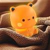 TaimeiMao Luce da Panda Touch, Lampada Comodino, Silicone Luci Notturna Panda, BubuDududuLuce Notturna Bambini, 5 Modalità di Luce, Silicone Lampada Notturna per Bambini, Deco Cameretta Bambina(BUBU)