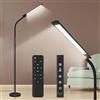 Trayvespace Lampada SAD, Lampada SAD 3 in 1, Lampada Daylight Luce con Telecomando e Controllo Tattile e Collo D'oca Regolabile per Lettura/Ufficio/Casa (Nero)