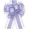 QUARKZMAN 5pz 15cm Fiocchi Regalo Tirante Grande in Organza Fiocco Confezioni Regalo Nastro per Cesti Auto Matrimonio Regali Fiocco di Natale, Viola