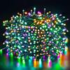 Quntis Luci Natale Esterno 50M 500 LED, Luci Albero di Natale con 8 Modalità, IP44 Impermeabile Luci Natalizie Decorazioni per Esterno Interno Casa Feste Balcone Terrazzo Gazebo, Colori