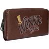 KARACTERMANIA Willy Wonka La Fabbrica di Cioccolato Choco-Portafoglio Essenziale, Marrone, 19 x 10 cm