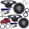 Alpine - no hertz Kit 4 Casse Altoparlanti ALPINE per FIAT Panda 169 Anteriori e Posteriori