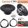 Hertz EvoTuning 2 Casse Woofer Hertz C165L Anteriori per Iveco Daily dal 2014
