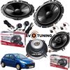 Pioneer - no hertz Kit 6 Casse Altoparlanti Pioneer Anteriori Posteriori per Peugeot 206 (tutte)