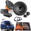 Hertz Kit 4 Casse Altoparlanti Hertz Dsk 165.3 Anteriori per Iveco Daily dal 2014