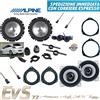 Alpine Kit 6 Casse Altoparlanti Alpine SXE-1750s+SXE-1025s ANT+POST per Opel ASTRA H