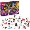 LEGO Friends Calendario dell'Avvento 2025 per Bambine da 6 Anni - Giocattoli per il Conto alla Rovescia di Natale con 24 Sorprese, tra cui 5 Mini Bamboline, 5 Animali Domestici e Accessori - 42668