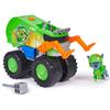 Paw Patrol: Rescue Wheels, Camion per la Raccolta differenziata di Rocky, Veicolo Giocattolo con lanciamissili e Action Figure collezionabile, Giocattoli per Bambini e Bambine da 3 Anni in su