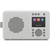Pure Elan DAB+ - Radio DAB+ portatile con Bluetooth 5.0 (DAB/DAB+ e radio FM, display a colori TFT, 20 stazioni, connettore jack da 3,5 mm, funzionamento a batteria, USB) Grigio pietra