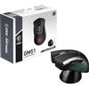 msi CLUTCH GM51 LIGHTWEIGHT WIRELESS - Mouse Gaming, Sensore PixArt PAW-3395, Peso 85g, 1000 Hz, Design ergonomico, Batteria da 550 mAH