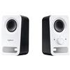 Logitech Z150 Altoparlanti Stereo Multimediali Compatti, Ingresso Audio Da 3.5 Mm, Controlli ‎Integrati Jack Per Cuffie, Presa Eu e It, Computer, Smartphone Tablet, Lettore Musicale, Bianco