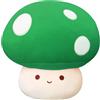 SNOWOLF Verde 23 cm Peluche Fungo 3D Morbido Fungo Cuscino Peluche Kawaii Abbraccio Cuscino Regalo per ragazze bambini Donne Decorazione Natale Festa di San Valentino
