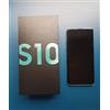 Samsung Galaxy S10 Smartphone, 128GB, Display 6.1, Dual SIM, Verde (Prism Green) Versione Spagnola
