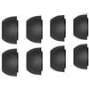 Chofit Cuscinetti auricolari di ricambio compatibili con auricolari Huawei Freebuds Pro, in schiuma a memoria di forma, 4 taglie, 4 paia (nero)