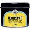 THE DOPPEL Co 100 Capsule di Nootropico Naturale - 800 mg - Memoria, Concentrazione, Energia - Ginkgo Biloba, Criniera di Leone, Caffeina, Bacopa Monnieri, Tirosina, Teanina, Huperzia - Prodotto in Europa