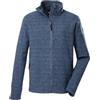 G.I.G.A. DX Uomo Giacca in pile GW 42 MN FLC JCKT, stahlblau, L, 43647-000
