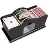 Whrcy Macchina Per Mescolare Le Carte - 1 2 Mazzi,mescolatore Di Carte Manuale Con Manovella,Mescolatore Di Carte Da Gioco Con Sist ema A Manovella Facile Per Giochi Di Carte Domestici, Poker, Blackjack,