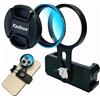 Yadsux Filtro CPL per telefono, lente polarizzatore per iPhone e Samsung. Filtro a clip da 67 mm. Elimina la luce riflessa da tatuaggi, superfici d'acqua, vetro, ecc., e aumenta la saturazione.