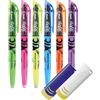 Pilot FriXion Light Evidenziatore, Neon + Gomma