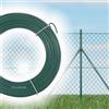 Italfence - Filo di ferro plastificato verde per recinzioni, 100 metri (Disponibili vari diametri) [Ø2,30mm]