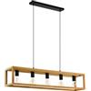 Eglo Blackcrown - Lampadario a sospensione 5 luci, stile