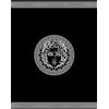 Miracle Home. Telo mare cotone egiziano Atenea Grande Nero, 80% cotone, 20% poliestere, 140 x 175 cm, 12009 Argento
