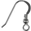 Rayher 2227700 925 Ganci per orecchini, 20 mm, sacchetto SS 2 pezzo, argento