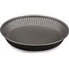 Guardini, Stampo crostata Ø 30 cm, Acciaio con rivestimento antiaderente, Nero e Grigio, Made in Italy, Linea Happy Hour