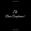 CREATESPACE Buon 76 Compleanno: Libro degli ospiti Compleanno 76 anni Guest book party decorazioni accessori regali idee regalo gift festa libri donna uomo madre ... amico amica 76 anni compleanno Copertina Nero