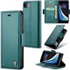 Rerzoiro Cover per iPhone SE 2022/SE 2020/iPhone 8/iPhone 7 Custodia Portafoglio [Blocco RFID] Premium Pelle PU Wallet Case Flip Libro con Supporto Flip Case per iPhone 8/7/SE 2022/2020, Blu-verde