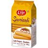 Lago 1968, Savoiardi 400 g, Biscotti Savoiardi con Uova Fresche, Savoiardi Morbidi Zuccherati in superficie, Ideali per Ricette Dolci, Tradizione italiana