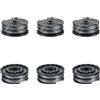 Flaveano Bobina per Decespugliatore Bosch AdvancedGrassCut36, Art 24 27 30 Tagliabordi, 6 Bobine, Filo Tagliaerba