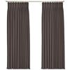 Domus&Trend - Tende per Interni Casa, Hotel, Scuole, Uffici Ignifughe Semifiltranti a 1 Pannello 150x270, Tende Camera da Letto Cucina Soggiorno Moderne con Anelli, Tenda Antifiamma 100%Made in Italy