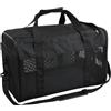 Ziyonix Trasportino per Cani e Gatti, Traspirante e Pieghevole Trasportino Cane, Gabbietta per Animali Domestici con Tappetino Lavabile Rimovibile per gatti e cani fino a 10 kg, 44 x 27 x 28 cm (Nero)
