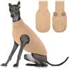 CITÉTOILE Maglione per Cani - Felpa con Collo Alto Copertura Termica Invernale Protezione Orecchie Tessuto Fleece Morbido Adatto per cani da piccoli a grandi Cache 2XL
