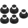 EMSea 5 clip di montaggio in gomma per copertura motore compatibili con Renault compatibile con Kangoo compatibile con Megane 7701056972 7701060158