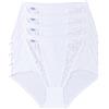 Sloggi Chic Maxi 4p Slip, Bianco (White), 9 (Pacco da 4) Donna
