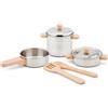 NEW CLASSIC TOYS Set di pentole New classic toys in metallo