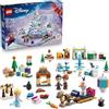 LEGO | Disney Frozen Calendario dell'Avvento 2025 - Gioco da Principessa da Costruire per Bambine e Bambini da 5 Anni - 24 Sorprese Natalizie come le Mini Bamboline di Anna e Elsa - Idea Regalo 43273