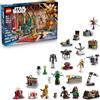 LEGO Star Wars Calendario dell'Avvento 2025 per Bambini da 6 Anni in su - Giocattolo per il Conto alla Rovescia di Natale con 24 Sorprese Incluse 2 Minifigure e 5 Figure di Droidi, Idea Regalo - 75418