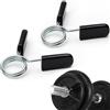 MuscleForge Collari a Molla 25 mm - Set 2 Pezzi per Bilancieri e Manubri - Morsetti con Clip Rapida per Palestra, Powerlifting e Bodybuilding - Ferma Pesi Bilanciere per Uso Intensivo