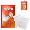 Nivja Top Heat Scaldamani - 5 paia - 8 ore di mani calde - cuscinetti riscaldanti - attivati dall'aria - calore istantaneo - calore naturale al 100% - riscaldatore tascabile - pronto all'uso
